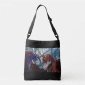 Wildberry Einhörner Tragetaschen Mit Langen Trägern (Rückseite)