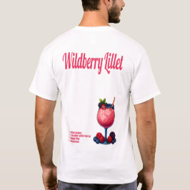 Wildberry Lillet T-Shirt – Elegant Fruit Cocktail