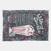 Wildberry Smoothie Kitchtuch Geschirrtuch (Horizontal)
