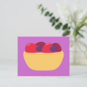 Wildberry Tart Postkarte (Stehend Vorderseite)