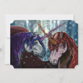 Wildberry Unicorns Einladung