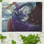 Wildberry Unicorns Geschirrtuch (Gefaltet)