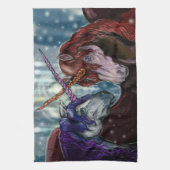 Wildberry Unicorns Geschirrtuch (Vertikal)
