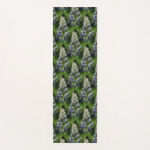 Wildblauer Lupine Blume Naturmuster Yogamatte (Vorderseite)