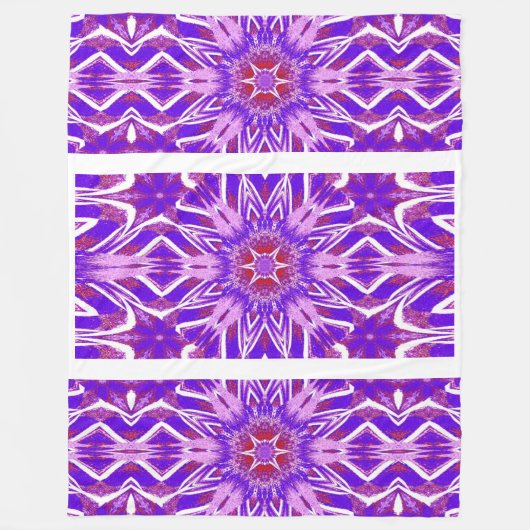 Wildblume 11 fleecedecke (Vorderseite)