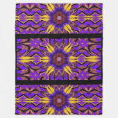 WILDBLUME 1 FLEECEDECKE (Vorderseite)