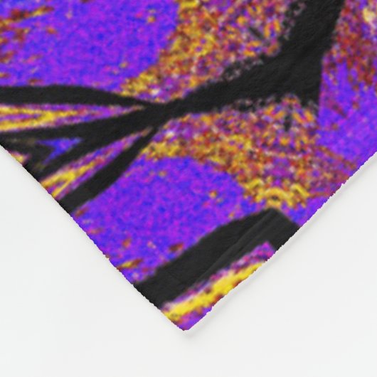 WILDBLUME 1 FLEECEDECKE (Ecke)