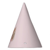 Wildblume 1. Geburtstag Rosa Partyhütchen (Rechts)