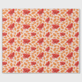 Wildblume 1. Geburtstagskarte Geschenkpapier (Flach)