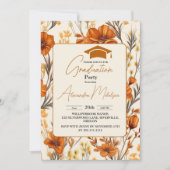 Wildblume 2024 Abschluss Einladung (Vorderseite)