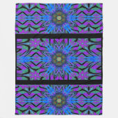 WILDBLUME 4 FLEECEDECKE (Vorderseite)