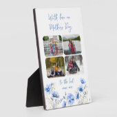 Wildblume 4 Foto Collage Blumenmutter Tag Fotoplatte (Seite)