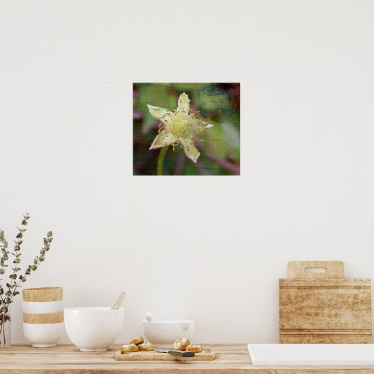 WILDBLUME 4 POSTER (Küche)