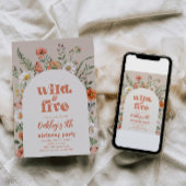 Wildblume 5. Geburtstagsparty Einladung