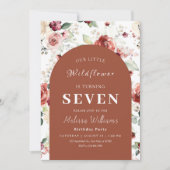 Wildblume 7. einladung (Vorderseite)