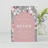 Wildblume 7. einladung (Stehend Vorderseite)