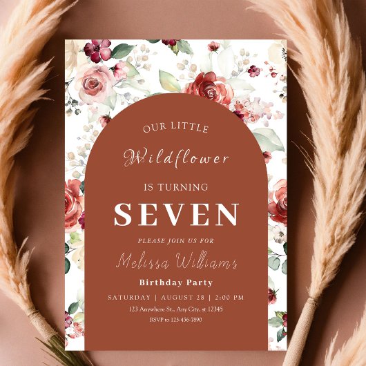 Wildblume 7. einladung