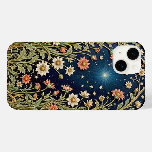 Wildblume Abend wünscht iPhone Case (Rückseite (Horizontal))