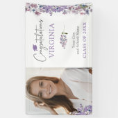 Wildblume Abschluss Banner (Vertikal)