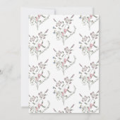 Wildblume Abschluss Foto Ankündigung (Rückseite)