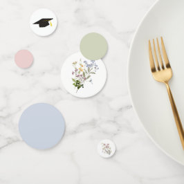 Wildblume Abschluss Table Confetti Floral Boho Konfetti