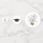 Wildblume Abschluss Table Confetti Floral Boho Konfetti (Vorderseiten)