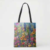 Wildblume Akryllackierung Tasche (Vorderseite)