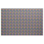 Wildblume Aquamarines Blumenmuster Stoff (Fat Quarter (45,7 x 55,9 cm))