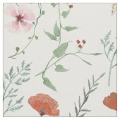 Wildblume Aquarelltöne, bunte Stoffe Sommer (Nahaufnahme)