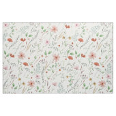 Wildblume Aquarelltöne, bunte Stoffe Sommer (Fat Quarter (45,7 x 55,9 cm))