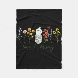 Wildblume Arbeit und Lieferung Krankenversicherung Fleecedecke