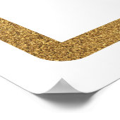 Wildblume Arch Gold | Boho Wedding Welcome Sign Poster (Ecke)