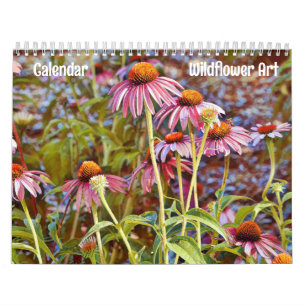 Wildblume Art Blumenkalender Kalender