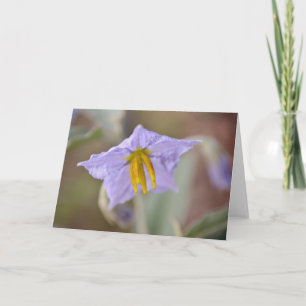 Wildblume Art Note Card Karte