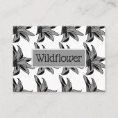 Wildblume Art Visitenkarte (Vorderseite)