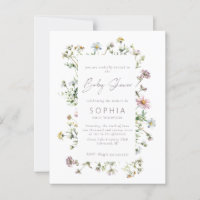 Wildblume auf der Wiese, zarte Kinderdusche