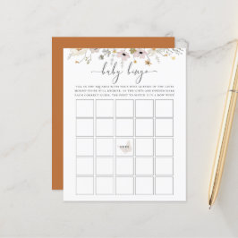 Wildblume Baby Bingo Spiel