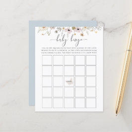 Wildblume Baby Bingo Spiel