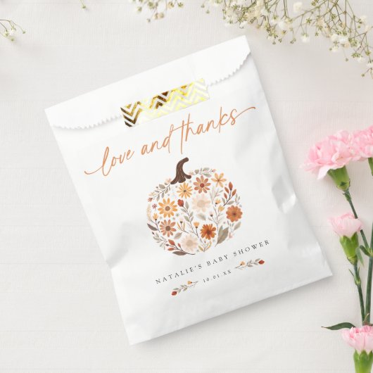 Wildblume Baby Dusche Gefallen Beutel Geschenktütchen (Versiegelt)