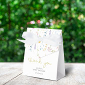 Wildblume Baby Dusche Vielen Dank Geschenkschachtel