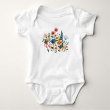 Wildblume Baby einmal