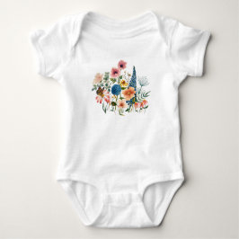 Wildblume Baby einmal Baby Strampler