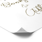 Wildblume Baby in Bloom Baby Duschbücher Geschenke Poster (Ecke)