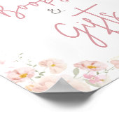 Wildblume Baby in Bloom Bücher und Geschenke Poster (Ecke)