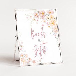Wildblume Baby in Bloom Bücher und Geschenke Poster