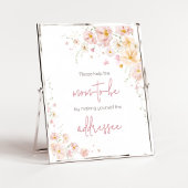 Wildblume Baby in Bloom Envelope Station Poster