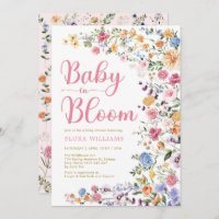 Wildblume Baby in Bloom Girl Dusche