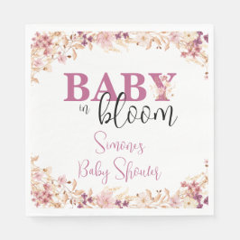 Wildblume Baby in Bloom Napkins Serviette