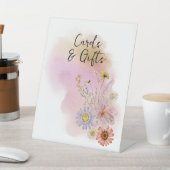 Wildblume Baby in Blumenkarten und Geschenken Sockelschild (In SItu)