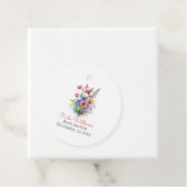 Wildblume Baby in Blüte Geschenkanhänger (Beispiel)